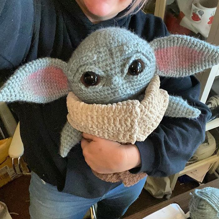 Crocheted The Child from The Mandalorian