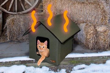 Heated Outdoor Cat house