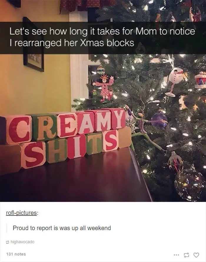 Hilarious Christmas Blocks