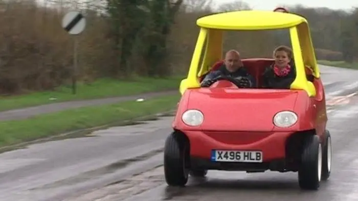 Little Tikes Car on the Road