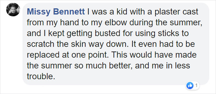 Missy Bennett Facebook Comment