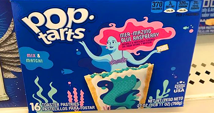 Pop-Tarts Mer-Mazing Blue raspberry