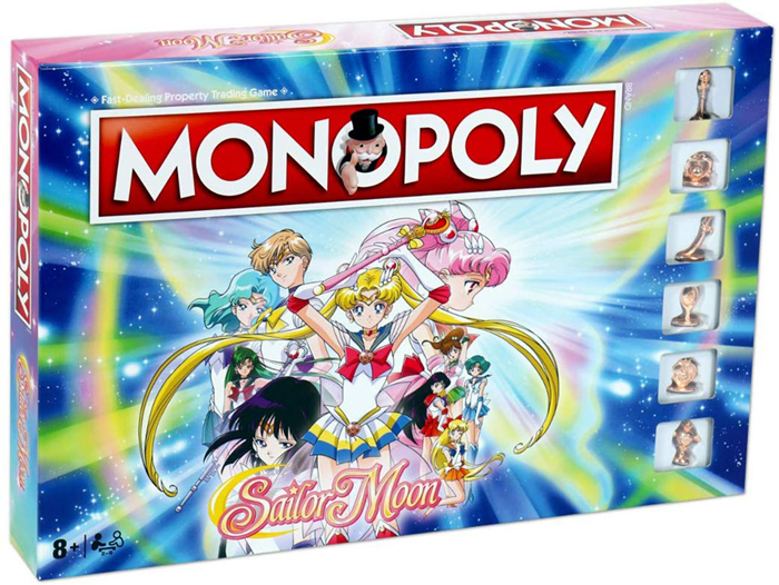 Sailor Moon Monopoly Board box front