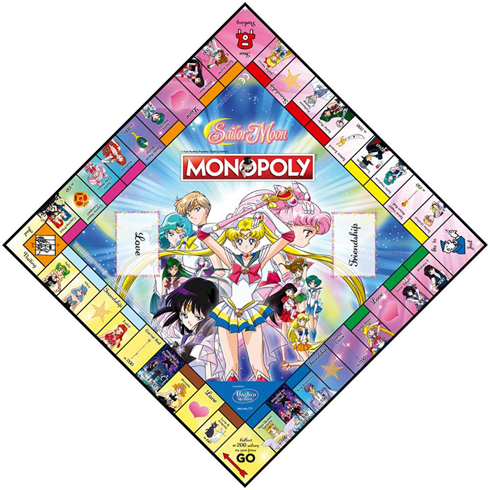 Sailor Moon Monopoly Board