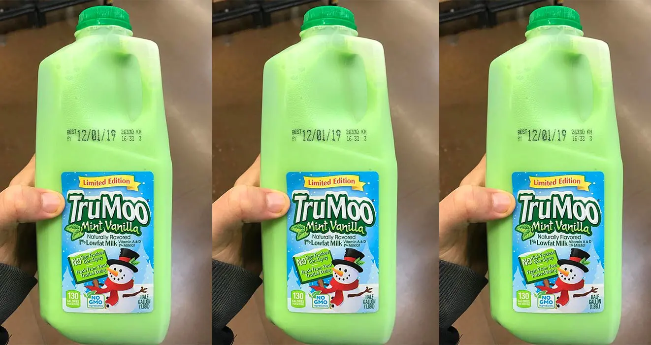 TruMoo Mint Vanilla milk