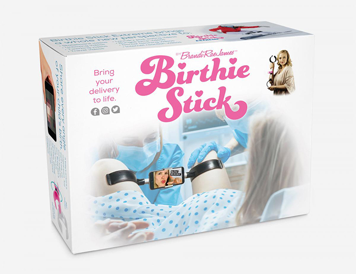 birthie stick packaging front