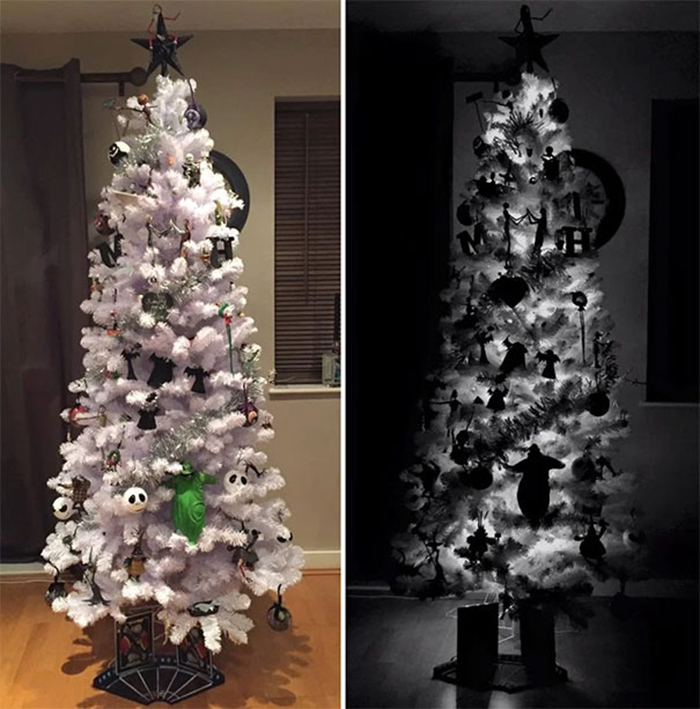 creative christmas tree ideas halloween