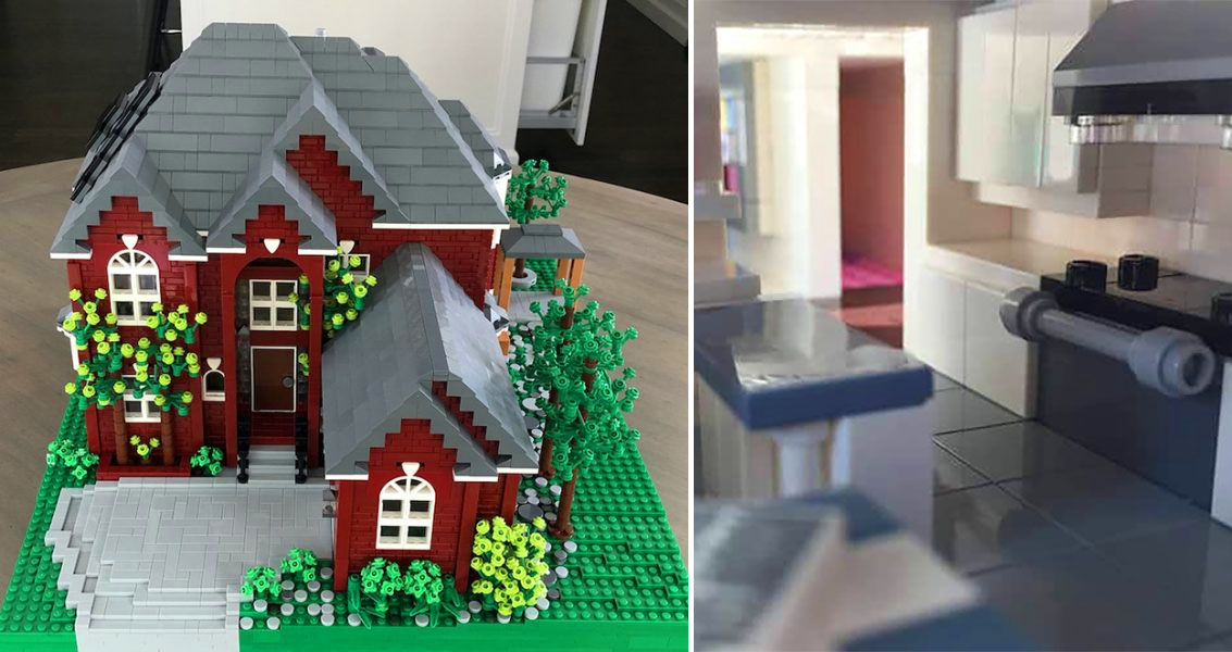 custom lego houses