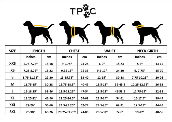 dog measurement reference