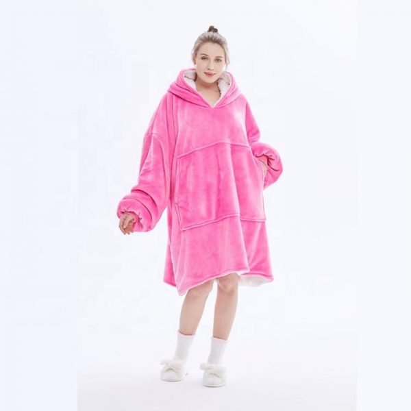 These Giant Fluffy Hoodie Blankets Will Keep You Nice And Toasty Through Winter