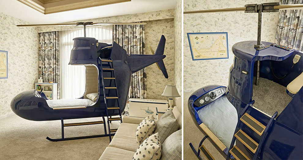 kids Helicopter bed