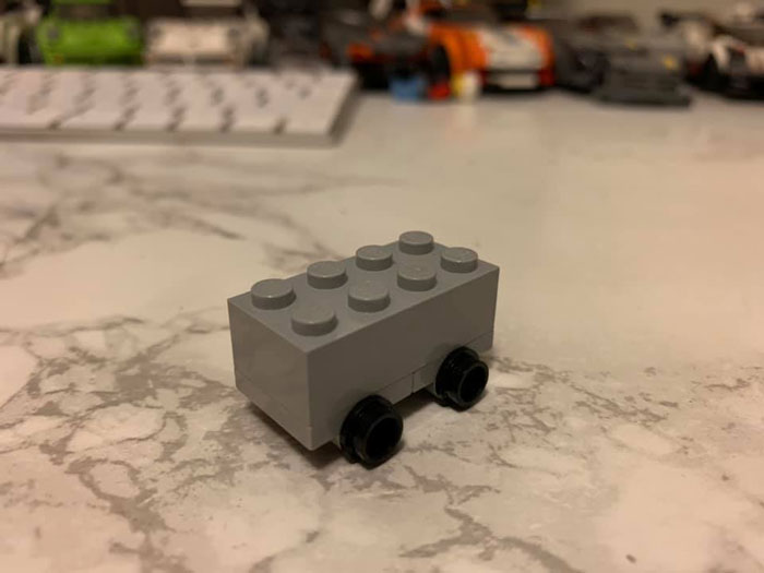 shatterproof LEGO truck by paul caffin