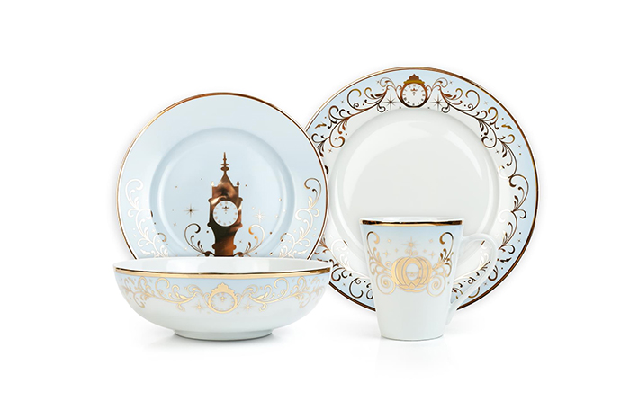 cinderella dinnerware set