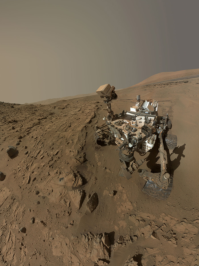 Curiosity Self-Portrait At Windjana Drilling Site