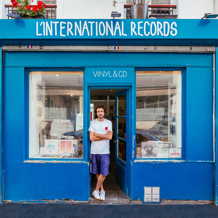 Dave Kouliche at L'International Records Storefront