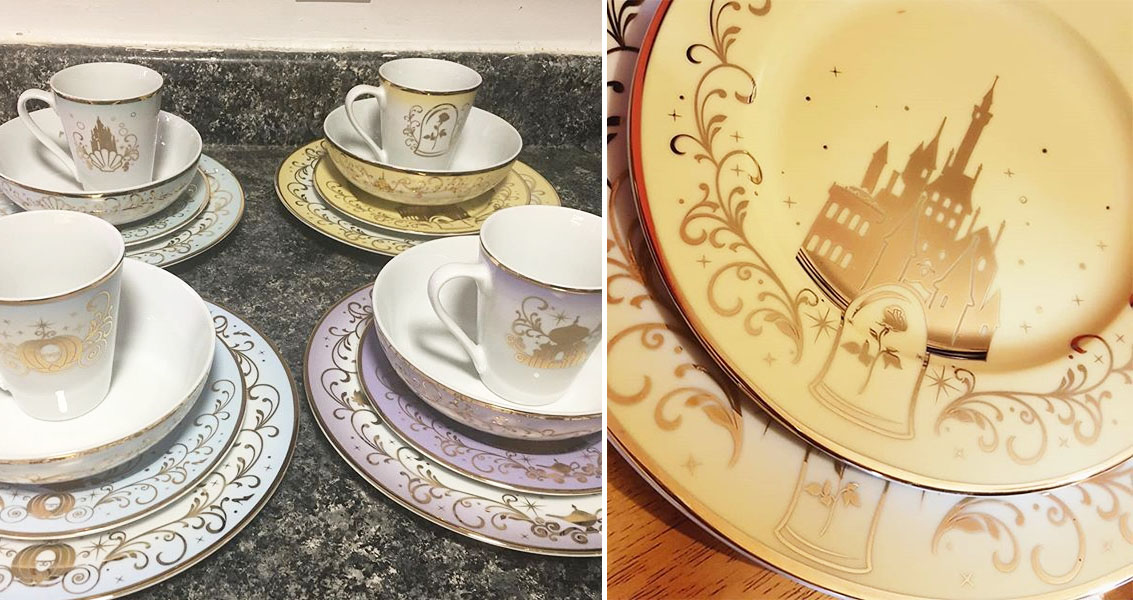 This DisneyThemed Dinnerware Set Has 4 Different Themes Inspired By A