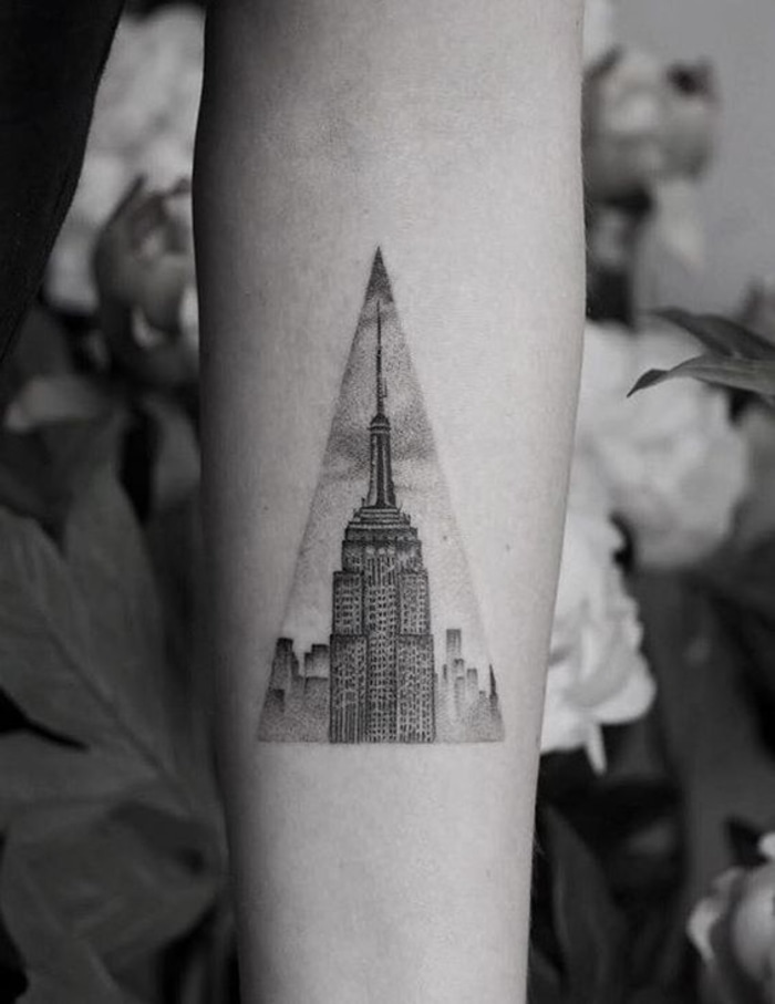 Empire State Building Tattoo