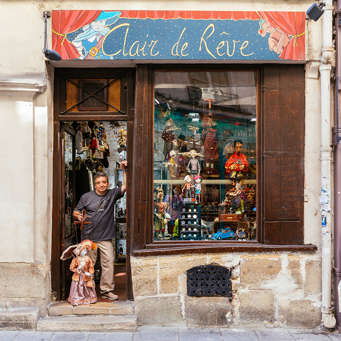 Gilles Berthommier In Front of Clair De Reve