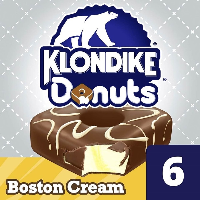 Klondike Donut Ice Cream Bar Boston Cream Ad