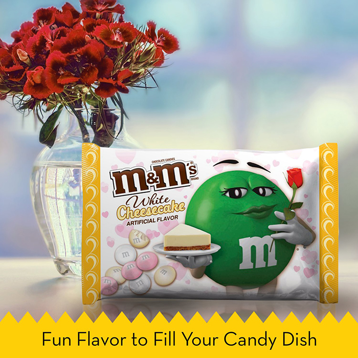 M&M's Valentine's Day Seasonal Flavor Ad Fun Flavor to Fill Your Candy Dish