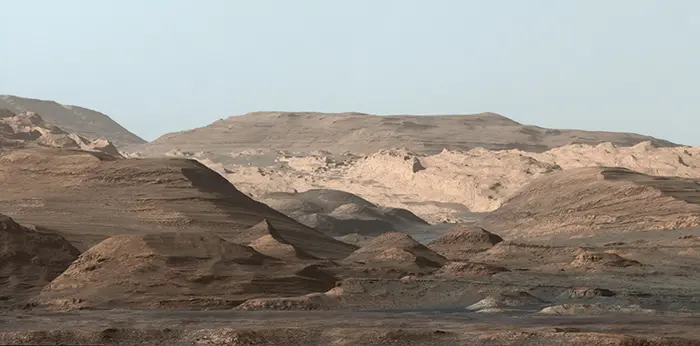 Mount Sharp Comes In Sharply