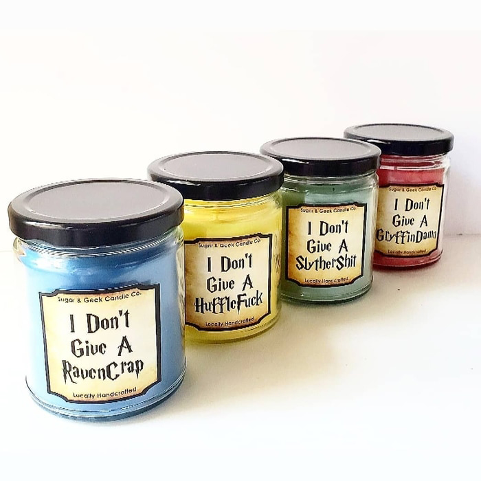 NSFW Harry Potter Hogwarts Houses Candles