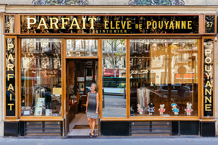 Nathalie Felber at Parfait Eleve De Pouyanne Storefront