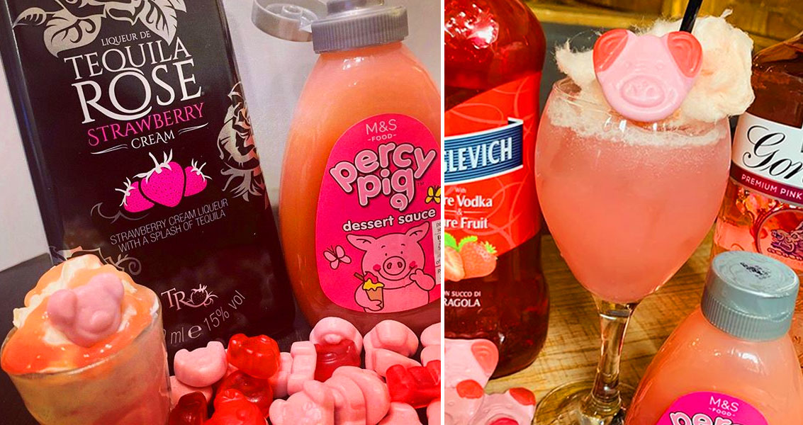 Bars Are Now Creating Percy Pig Cocktails Using The New Dessert Sauce