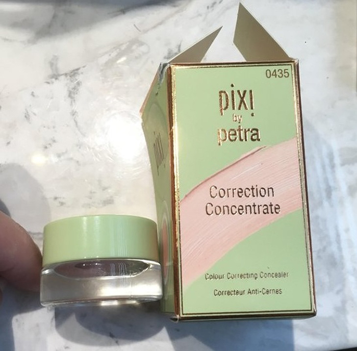 Pixi by Petra Colour Correcting Concealer Packaging Versus Content Inside