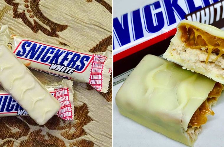 Snickers white chocolate