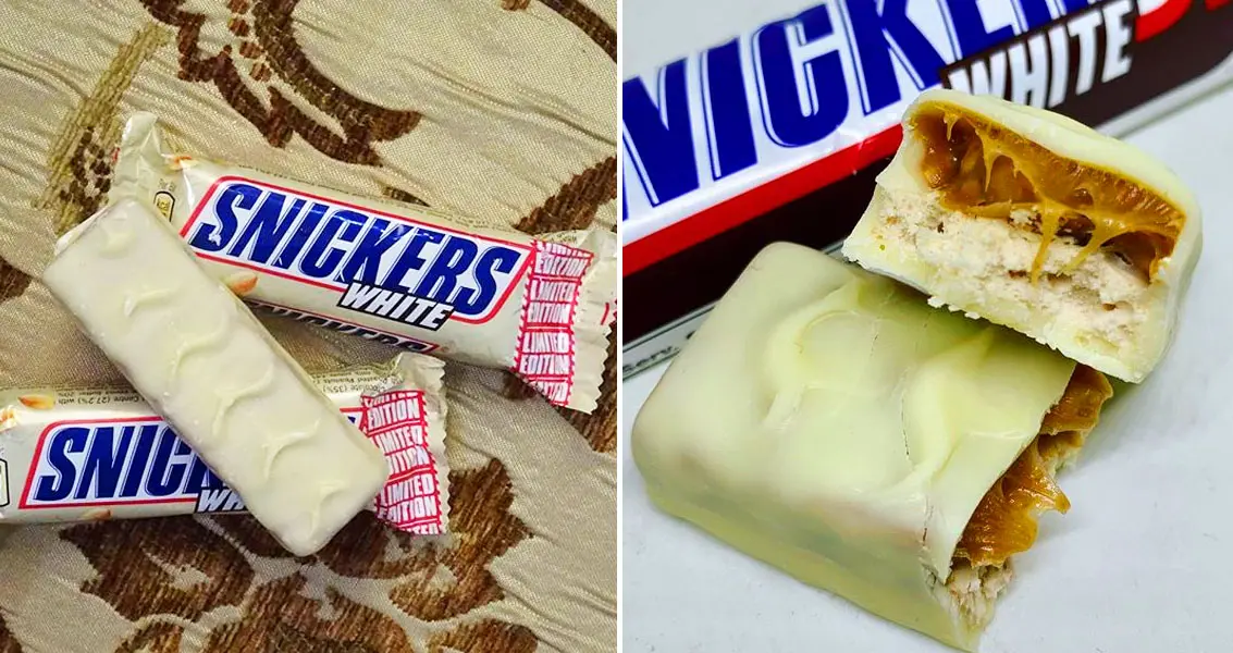 Snickers white chocolate