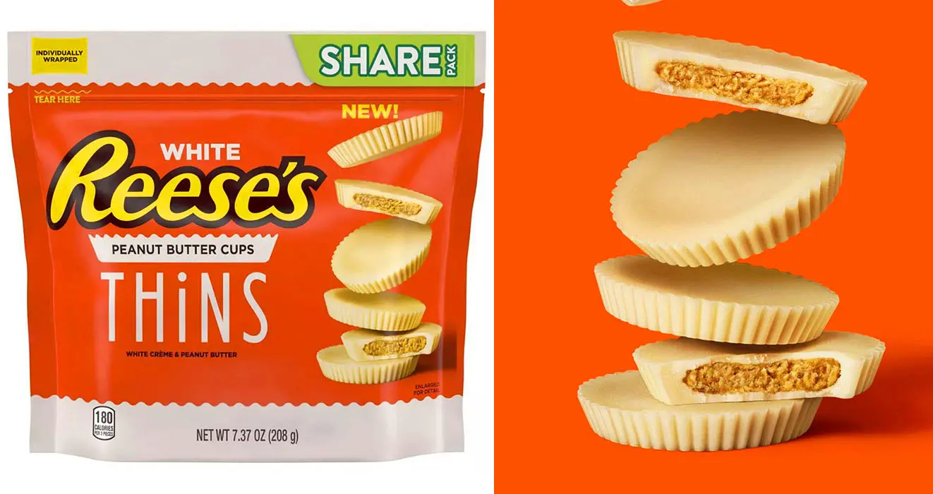 White Reese's thins
