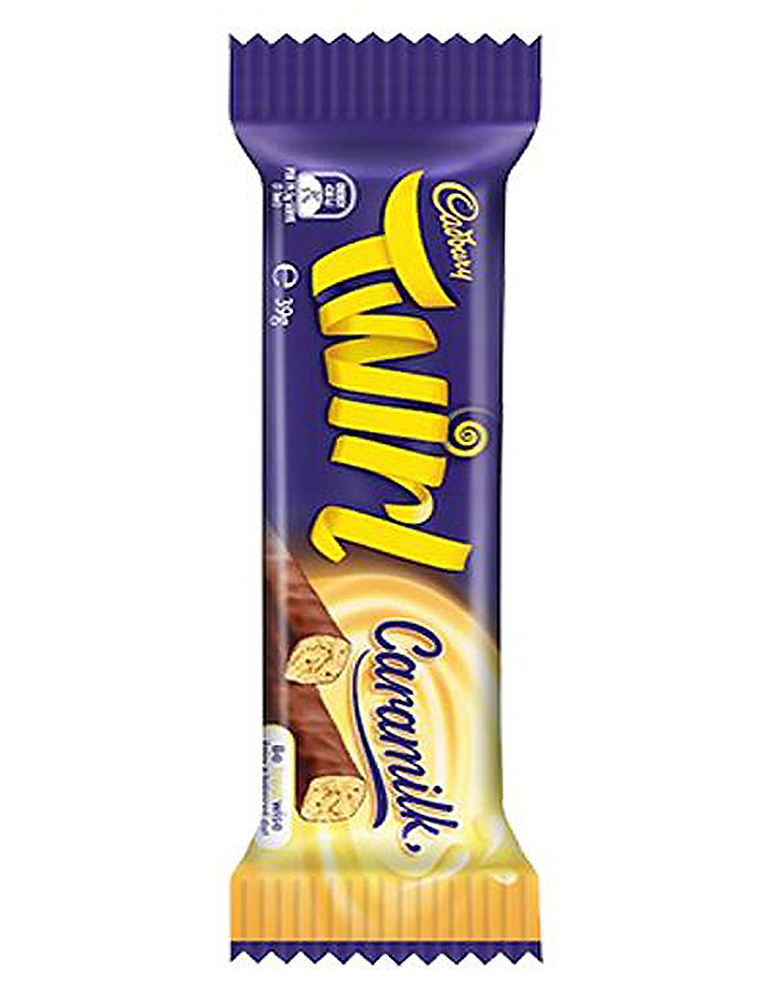 cadbury caramilk twirls