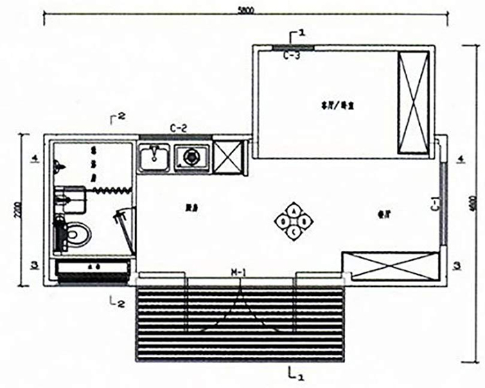 expanded floor plan