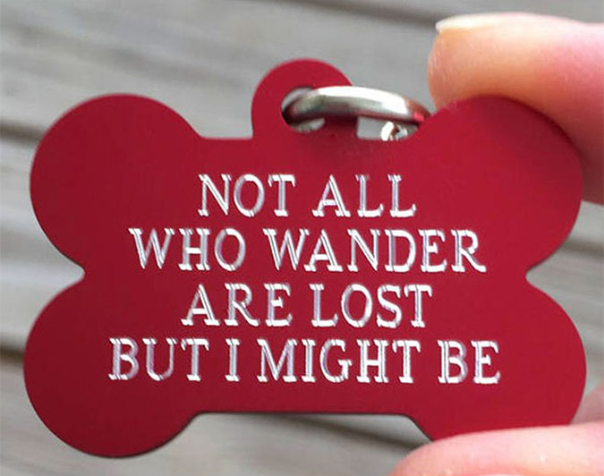 not all who wander are lost