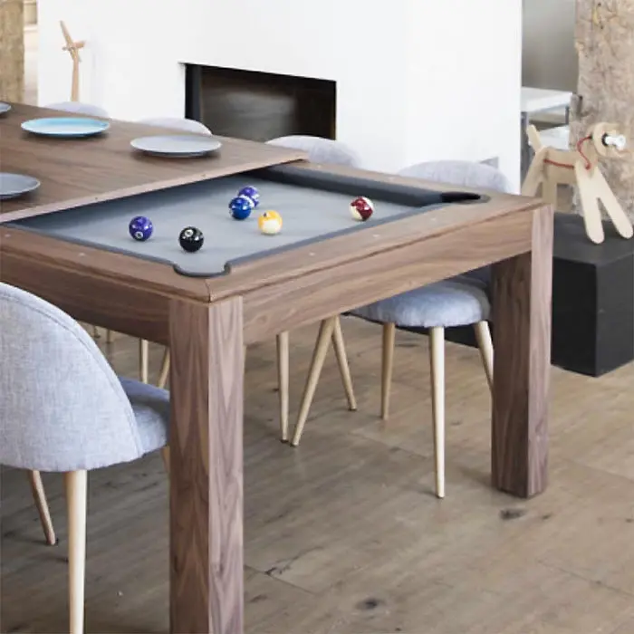 fusion pool tables veneered wood