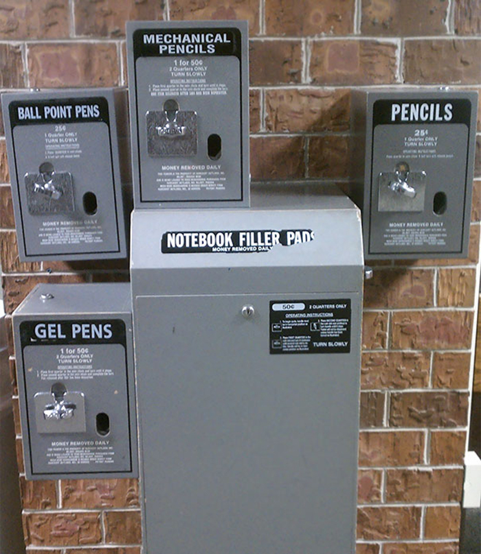 genius school ideas vending machine school supplies