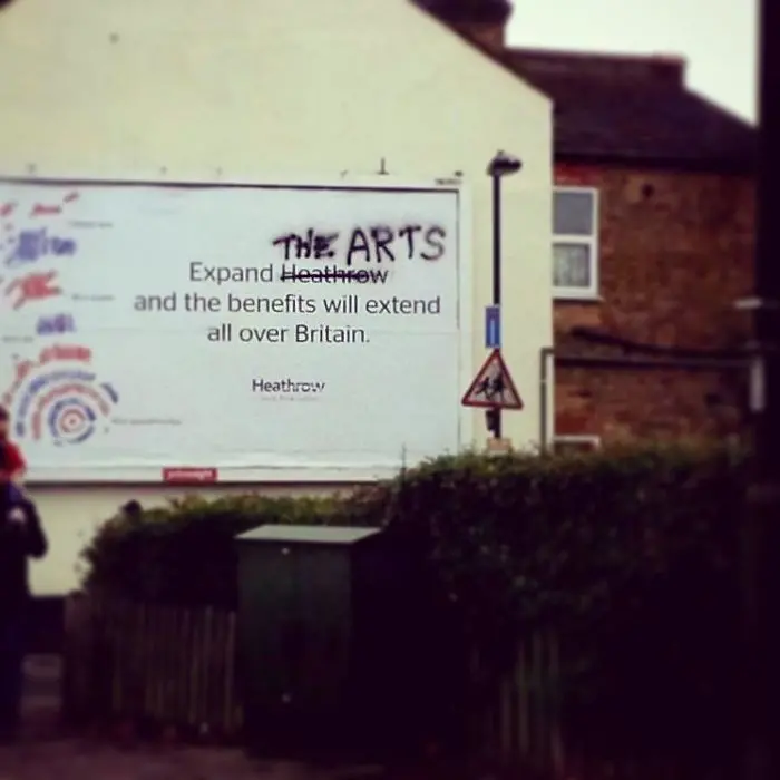 hilariously polite graffiti expand the arts