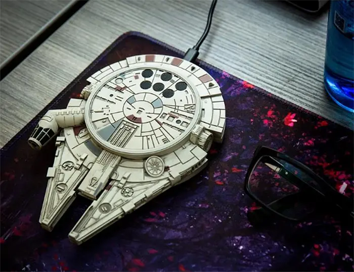 millennium falcon wireless charger