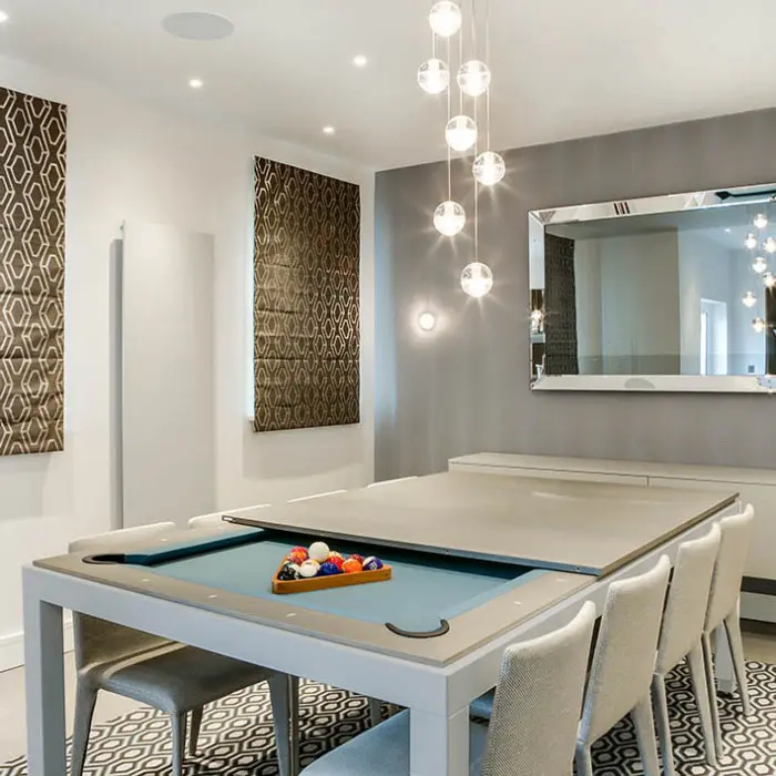 These Beautiful Fusion Pool Tables Convert Into Stylish Dining Tables
