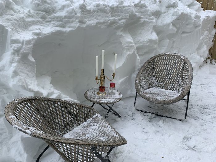 newfoundland blizzard ice patio