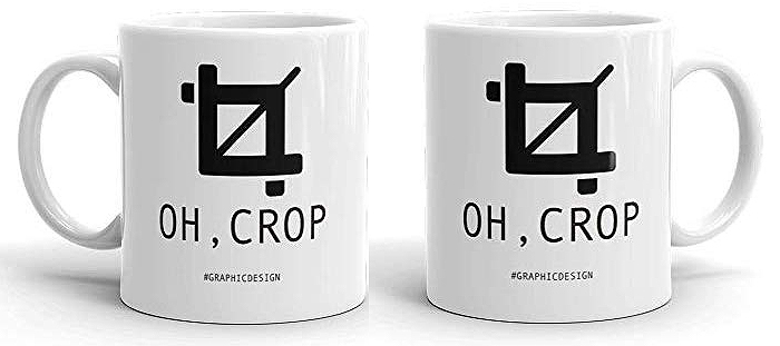 oh crop hilarious ceramic coffee cup