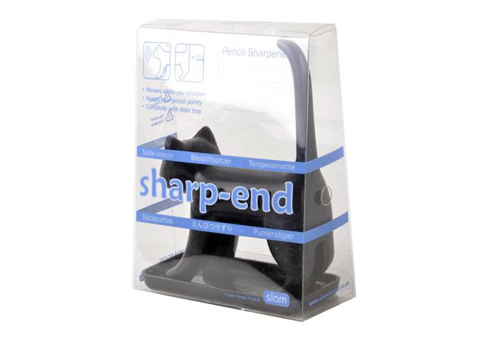 packaging of the cat sharp-end-er