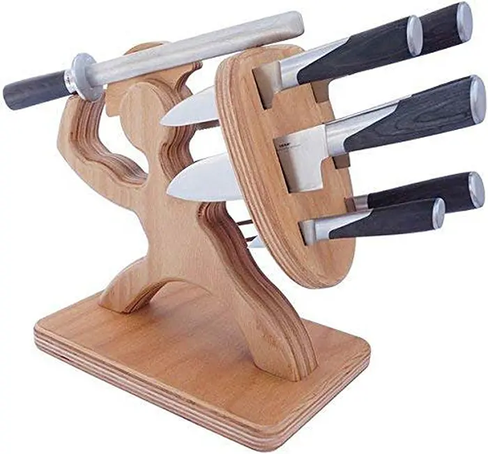 spartan knife block