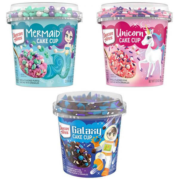 Duncan Hines Launches New Mermaid, Unicorn And Galaxy Cake