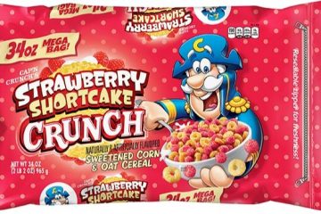 Cap'n Crunch Strawberry Shortcake Cereal