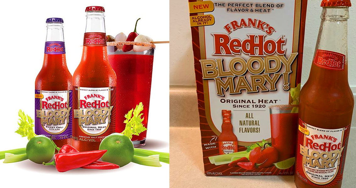 Frank’s RedHot Has Released A ReadyToDrink Bloody Mary Cocktail