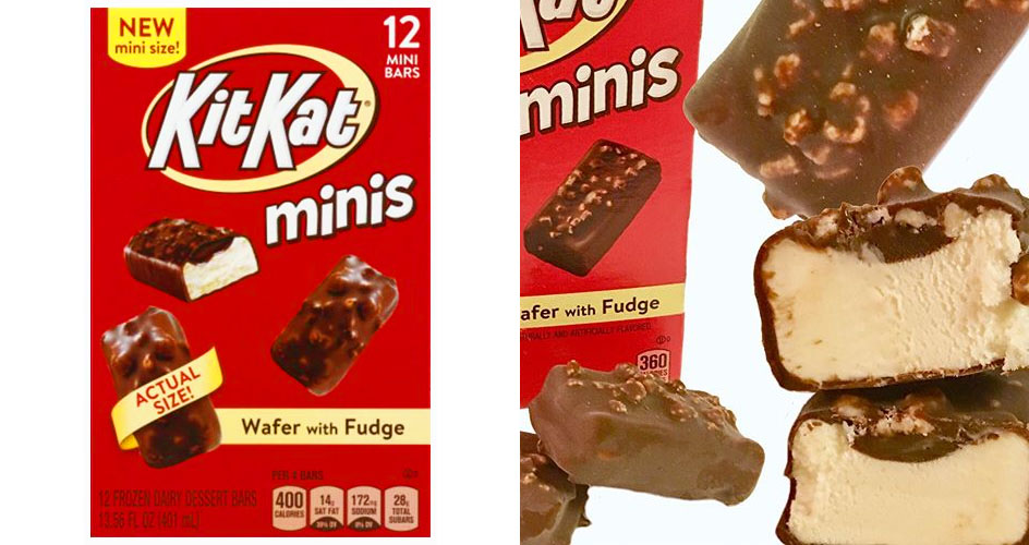 Kit Kat Minis wafer with fudge