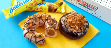 Krispy Kreme Just Dropped Two New Butterfinger Donuts Packed With ...