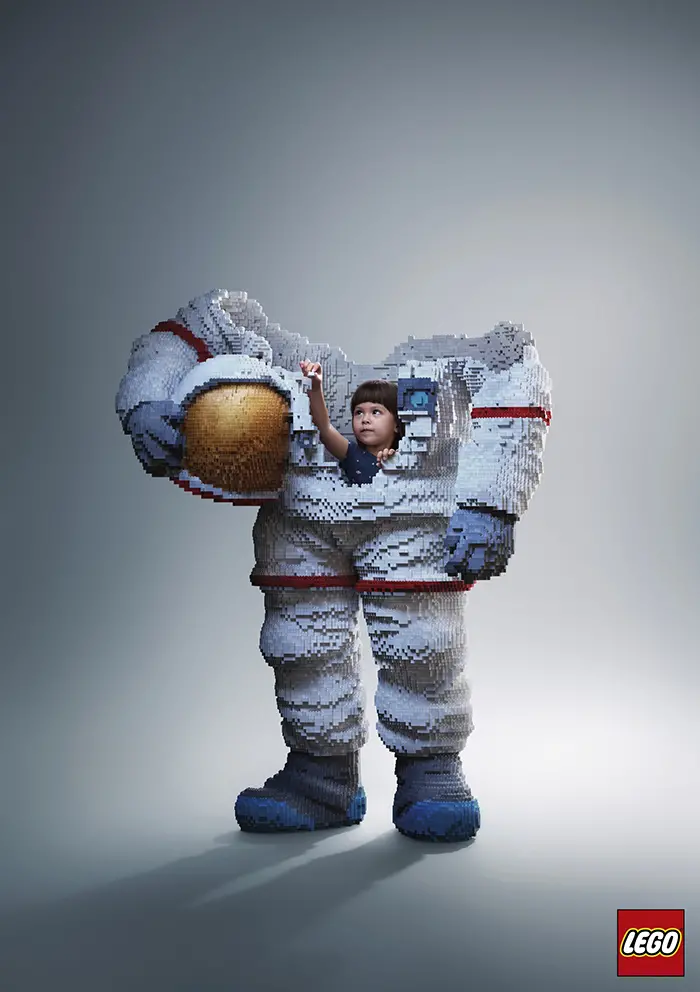 LEGO Build the Future Campaign Astronaut